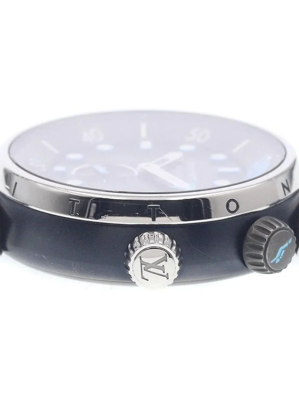 LOUIS VUITTON Tambour Street Diver QA121 Navy Dial Automatic Men's Watch_960018